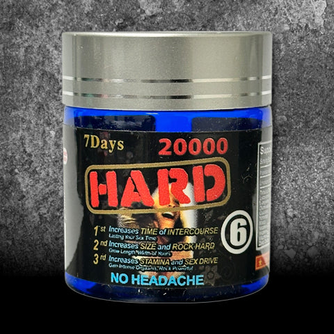 Hard - 6CT BOTTLE