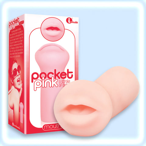 POCKET PINK STROKER “MOUTH”