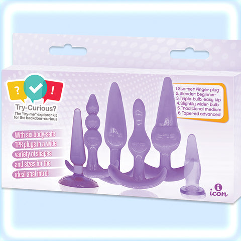 TRY-CURIOUS? ANAL PLUG KIT