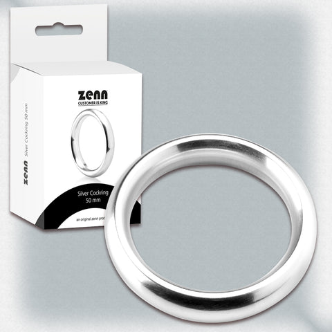 SILVER COCKRING 50mm #130140